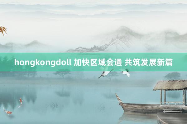 hongkongdoll 加快区域会通 共筑发展新篇