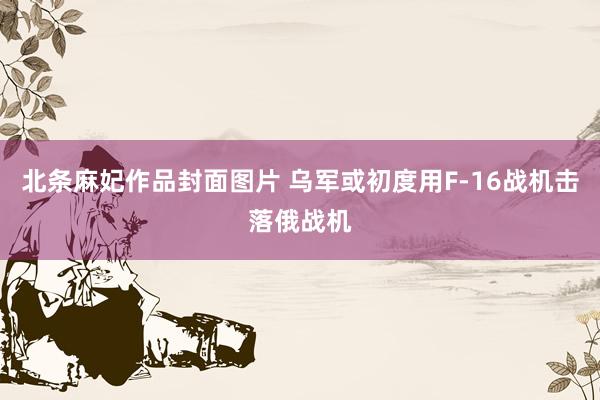 北条麻妃作品封面图片 乌军或初度用F-16战机击落俄战机