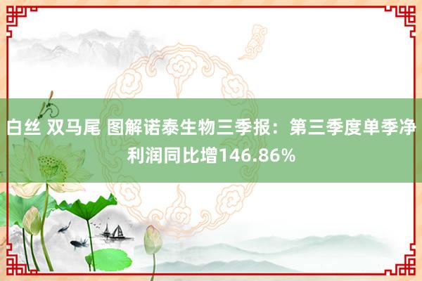 白丝 双马尾 图解诺泰生物三季报：第三季度单季净利润同比增146.86%